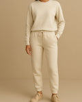 Winter Fleece Trouser for women's - CREAM