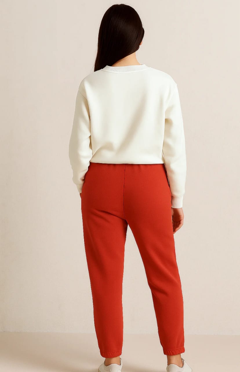Winter Fleece Trouser for women's - RED